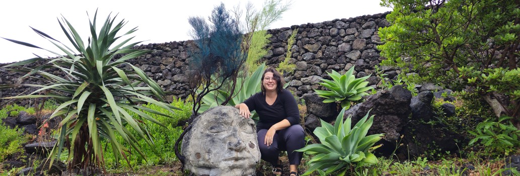 Micol Cornali on Pico Island